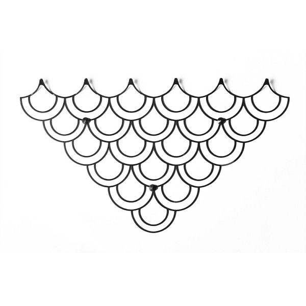 Wieszak Husk M Black - POLYHEDRA